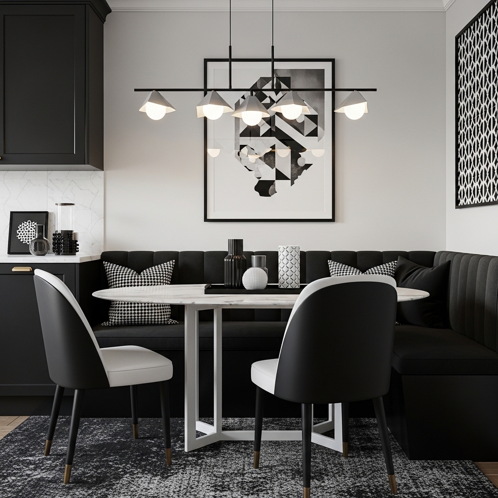 Sleek Monochrome Drama