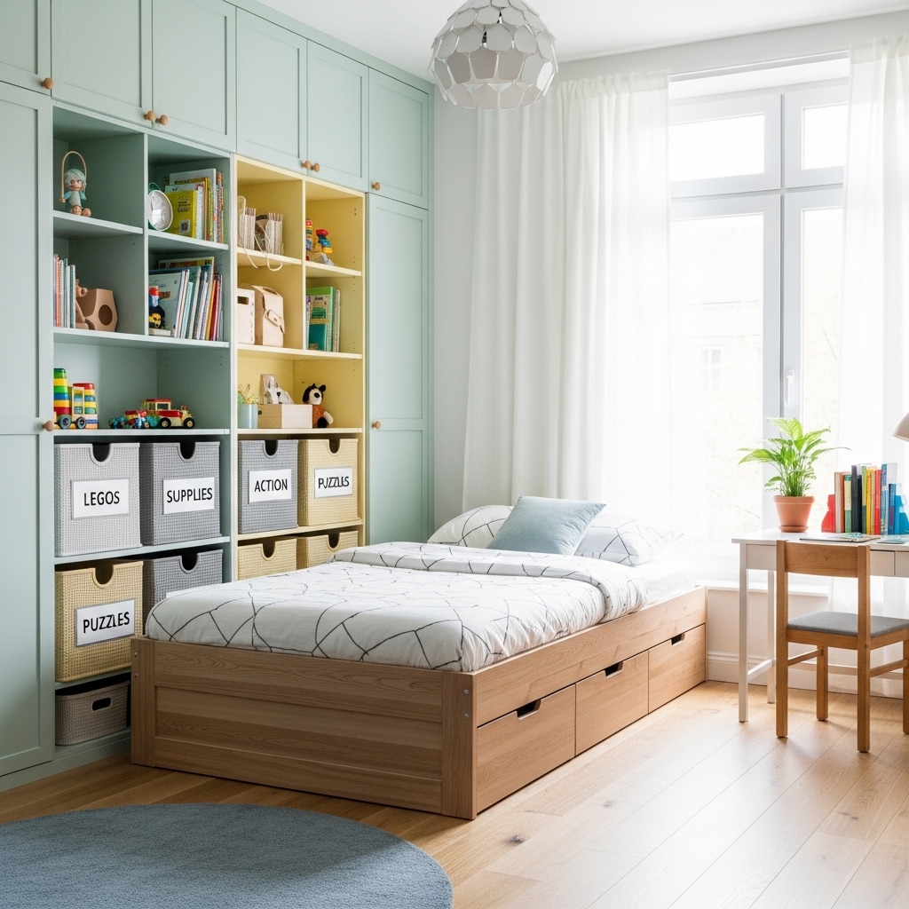 19 Kids Bedroom Ideas: Creative & Fun Designs You’ll Love 5 Smart Storage Solutions for a Clutter-Free Zone