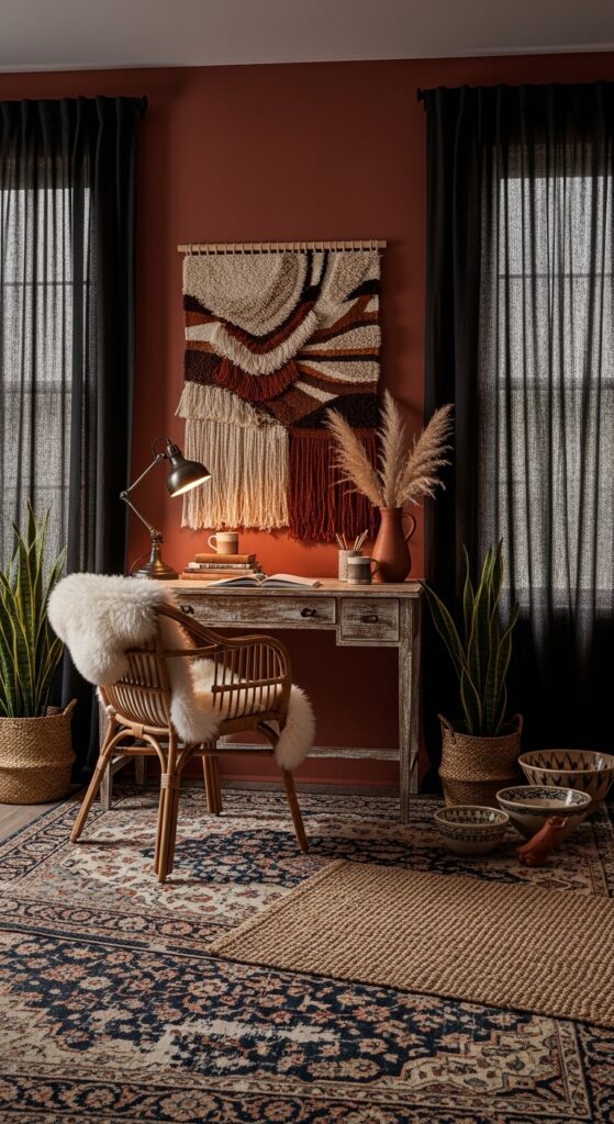 Mix in Some Boho with a Dark Twist