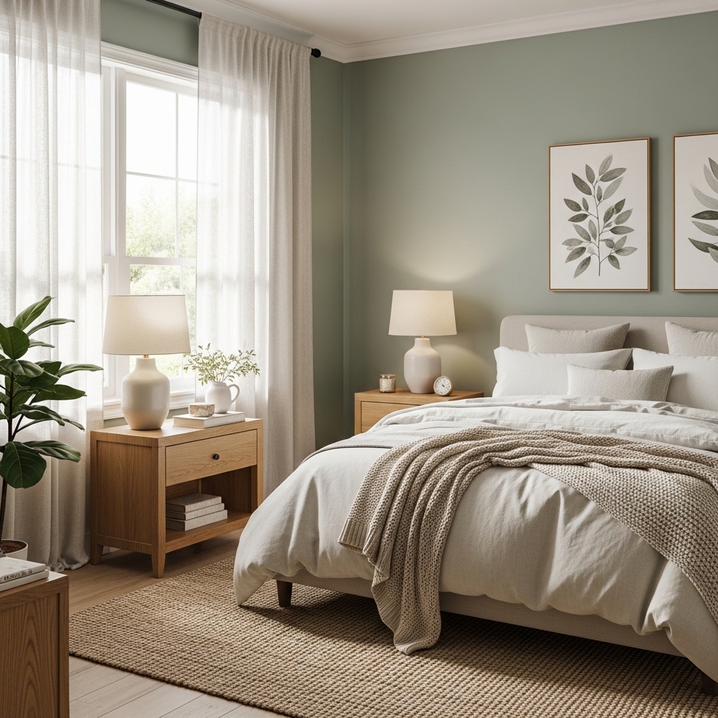 17 Color-Focused Bedroom Themes to Support Calm and Clarity for Moms in Their 40s 2 Soothing Bedroom Colors for Mental Reset