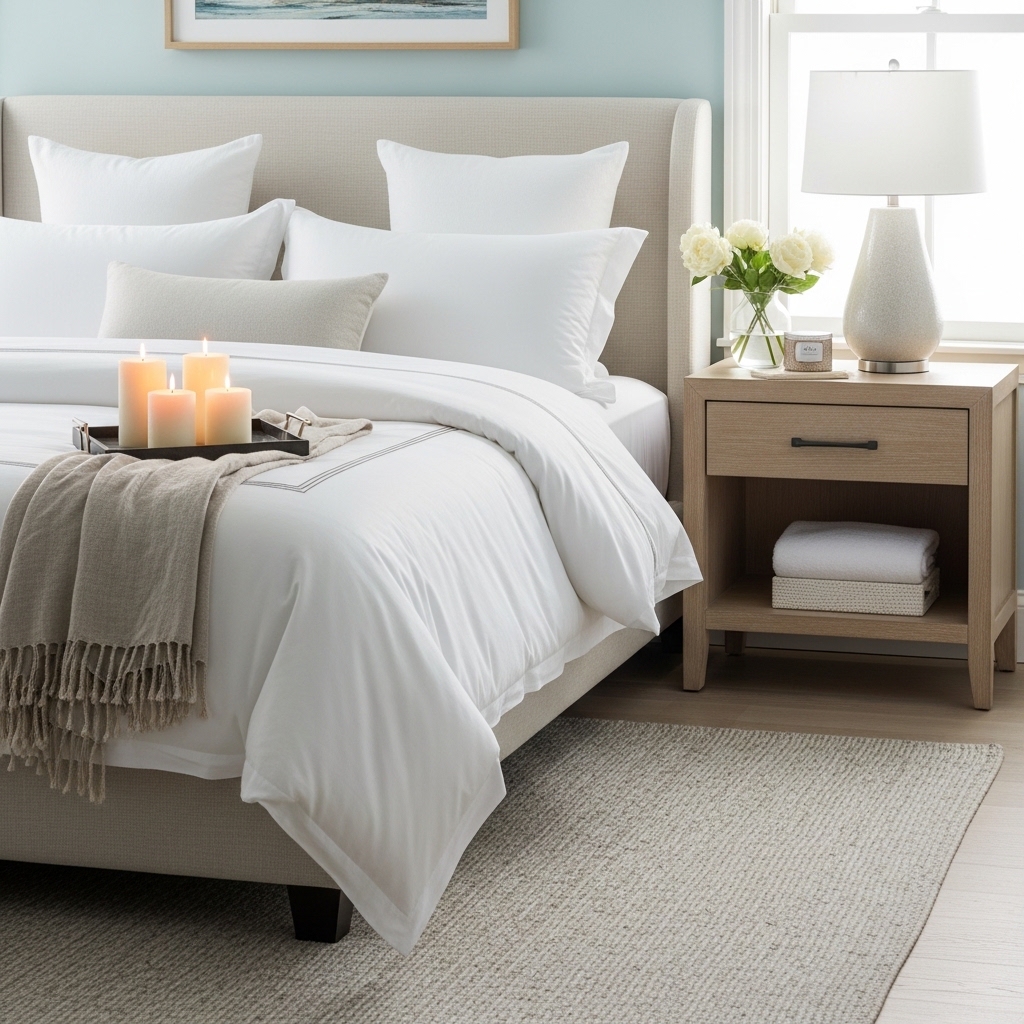 17 Color-Focused Bedroom Themes to Support Calm and Clarity for Moms in Their 40s 11 Spa Like Bedroom Paint Colors Self Care