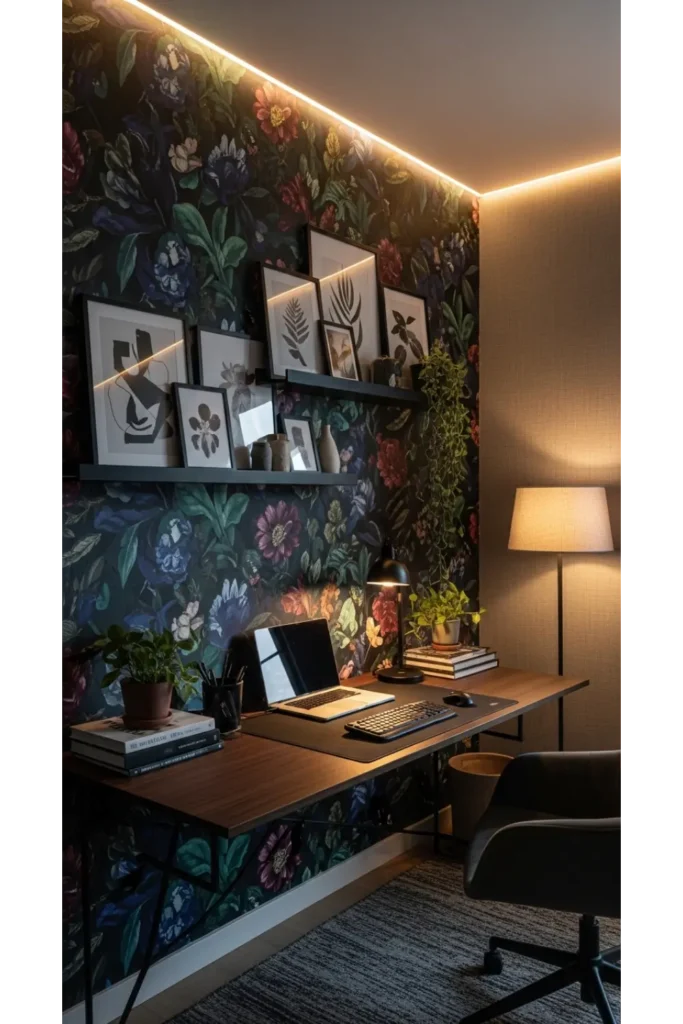 Statement with Wallpaper Prints