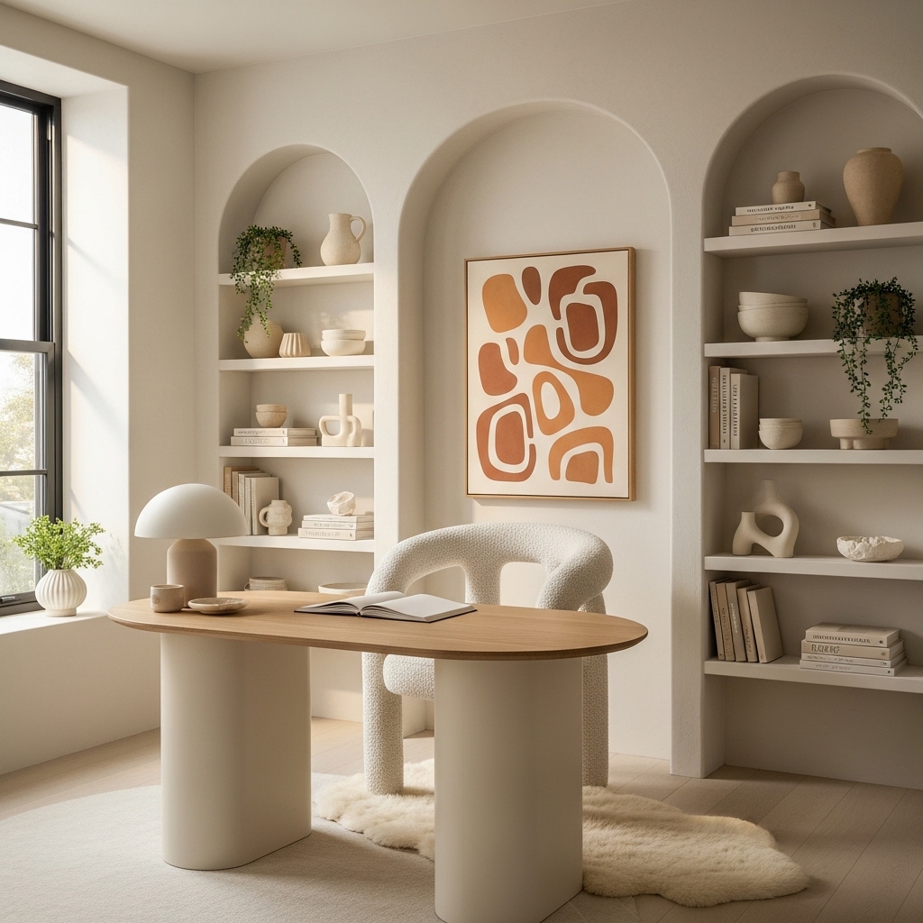 17 Brilliant Ikea Home Office Ideas You’ll Want to Copy Today 11 The Soft and Sculptural DIY Hack