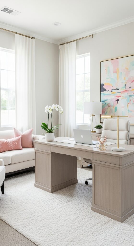 Thoughtful Desk Presence