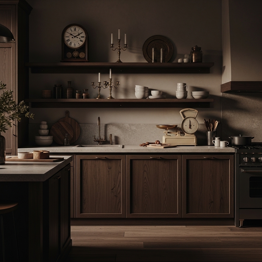 Top 20 Dark Academia Kitchen Ideas to Add Vintage Charm and Timeless Elegance 18 Unique Dark Academia Decor Pieces